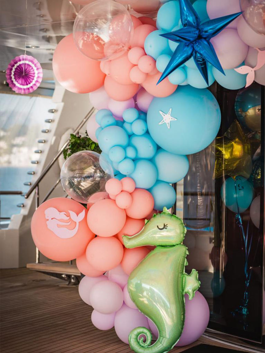anniversaire Mougins décoration ballon