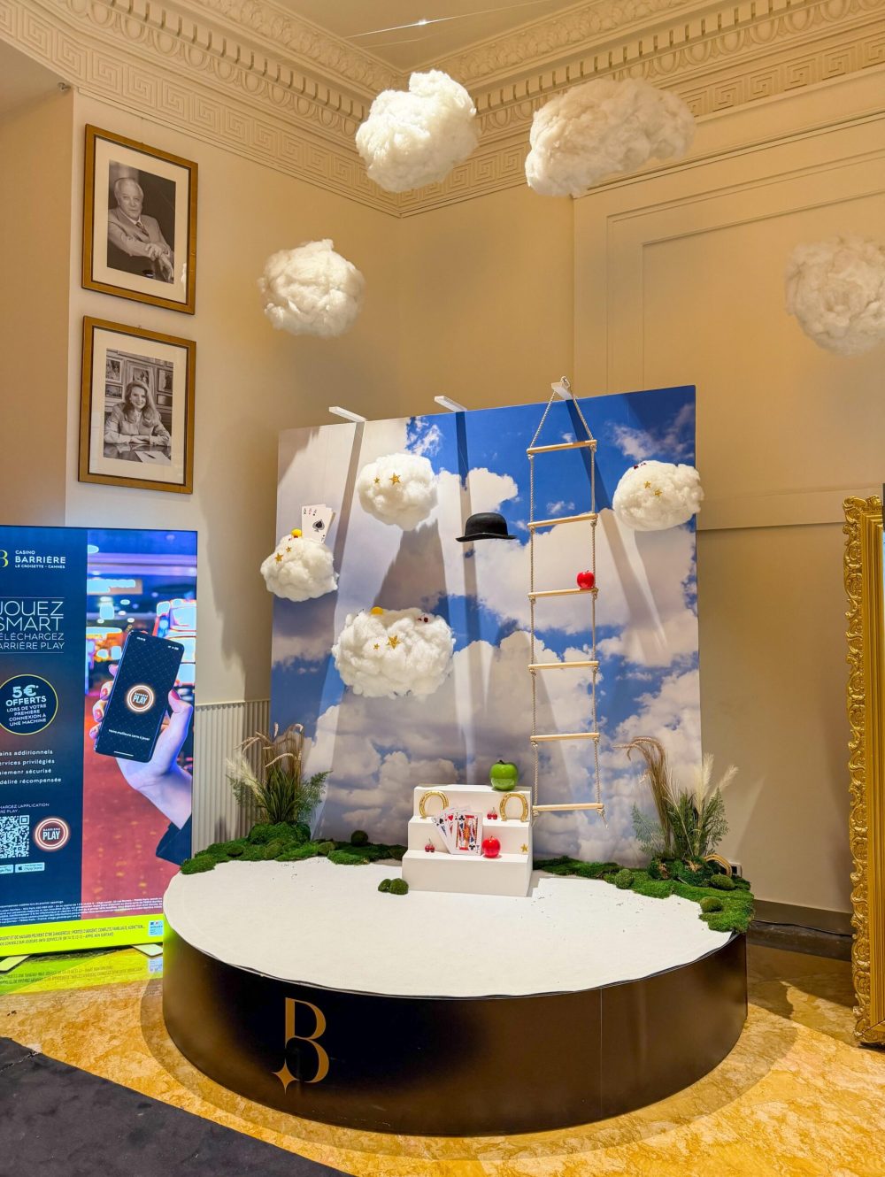 DECO PRINTEMPS CASINO CROISETTE