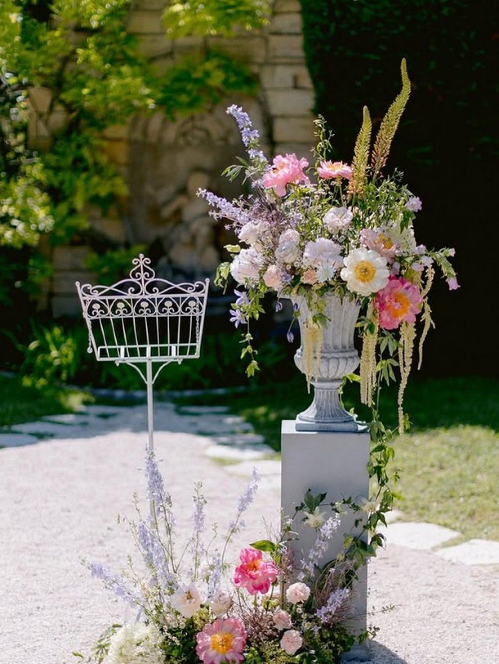 demande en mariage Nice décor