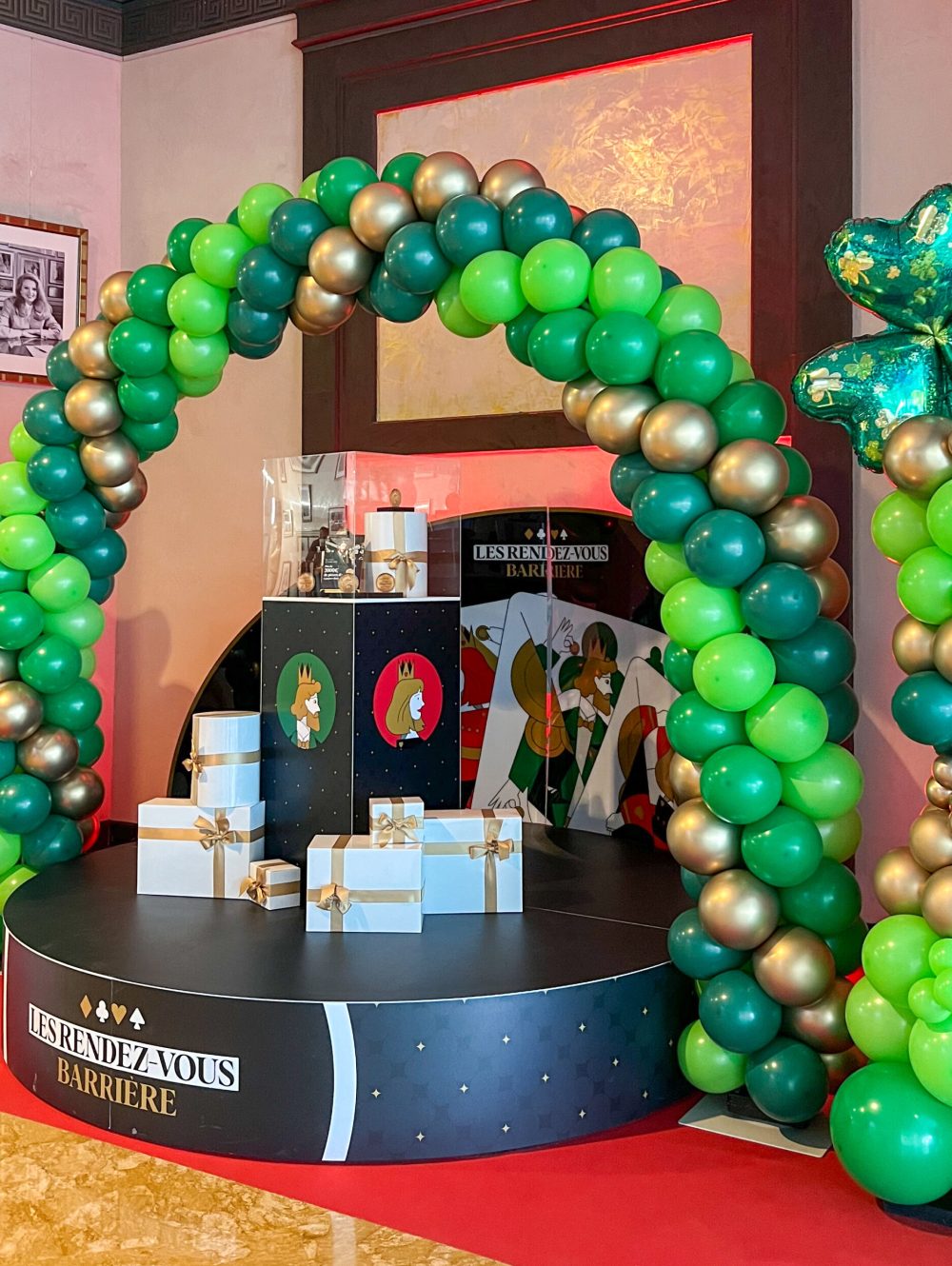 décoration ballons Cannes intérieur